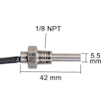 Miniatyrbillede 3 af 5: Højkvalitets Automatisk Vandtemperatur 1/8 Npt Sensor