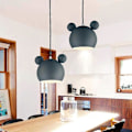 Miniatyrbilde 3 av 5: Sofirn Nordisk Pendellampe Muse Hengelampe Spisebord Barnerom Taklampe - hvit