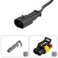 Miniatyrbillede 2 af 5: Højkvalitets Automatisk Vandtemperatur 1/8 Npt Sensor