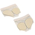 Miniatyrbillede 1 af 5: Fod Thong Udskiftning Ballet Mave Sokker Dans Klo Pad Sko, Kvinders Lyrisk Ballet Mave Fødder 1 Par (M