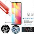 Pikkukuva 4 / 5: 2 KPL Täyspeittävä Karkaistu Lasi Xiaomi Redmi Note 8 Näytönsuojalasille