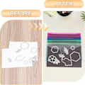 Miniatyrbillede 3 af 5: Magnetisk Papir-, Stempel- og Stanseopbevaringspose, Stanseopbevaringsæt til Opbevaring, DIY Scrapbooking, Kortfremstilling