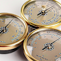 Miniatyrbillede 4 af 5: 3 I 1 Lufttryksmåler Termometer Hygrometer Barometer Vejrudsigt 72mm