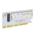 Miniatyrbillede 3 af 5: PCIe til NVMe Adapterkort 64Gbps PCIe 4.0 Plug and Play Stabil Sikker NVMe SSD til PCIe Kort til 2230 2242 2260 2280 PCIE NVME