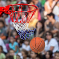 Miniatyrbillede 4 af 5: 2 STK Kraftigt Basketballnet, Udskiftningsnet til Indendørs og Udendørs Sport Vævede Trikolore Net
