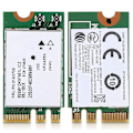 Miniatyrbillede 2 af 5: Dual Band Trådløst Netværkskort til Lenovo IdeaPad - 2.4G+5G QCNFA435 M.2 Interface