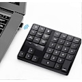 Miniatyrbilde 1 av 5: Numerisk tastatur, 35 taster, bærbar USB trådløs numerisk tastatur, oppladbart, ultra-stille eksternt numerisk tastatur for MacBook/MacBook Pro/Air og Windows La