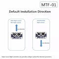 Miniatyrbillede 4 af 5: Mtf 01 Optisk Sensormodul Pmw3901 Optisk Flow Sensor Uav Positionering 8m Laser Afstandsmåling Integreret