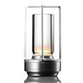 Miniatyrbild 1 av 5: LED Sovrum Ögonskydd Avancerad Sensor Sänglampa silver