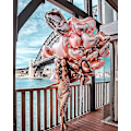 Miniatyrbilde 5 av 5: 10 stk. Roségullfolie Hjerteformede Ballonger 18 Tommer Hjerte Mylar Ballonger Til Babyshower Bryllup Valentinsdag Dekorasjoner Kjærlighetsballonger Festdekorasjoner
