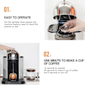 Miniatyrbillede 3 af 5: 3 stk. Genanvendelige Kapsler i Rustfrit Stål Velegnet til Vertuo Vertuoline Kaffe Filter 70ML