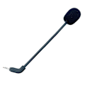 Miniatyrbilde 4 av 5: 2,5 mm plugg - Mini mikrofon for Turtle Beach Recon 500 Gaming Headset Hodetelefonmikrofon 2,5 buet plugg stemmemikrofon-