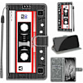 Miniatyrbillede 5 af 5: (Style 11) chooseu Etui til Huawei P Smart 2019 Læder Etui med Silikone Stødsikkert Wallet Flip Etui og Folio Stand Funktion Stilfuldt Mønster til Gir