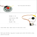 Miniatyrbilde 2 av 5: RC Bil Horn Lydsimulator Høyttalere Lydgruppe for 1/10 1/8 RC Bil Axial SCX10 TRX4 D90 YIKONG Opp