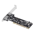 Pikkukuva 1 / 5: 2 Portin PS2 PS/2 PCI-kortti, matala profiili, PCI PS2 -kortti tietokoneille ilman USB-porttia