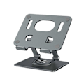 Miniatyrbild 1 av 5: Fällbart Justerbart Laptopställ 360° Rotation Tablethållare Al-Legering Stabil Kompatibel med Bord