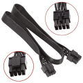 Miniatyrbillede 3 af 5: CPU 8-polet til 4+4-polet ATX-strømkabel 8-polet til 8-polet til Corsair til COOLER MASTER og så videre modulær strømforsyning