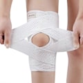 Miniatyrbillede 2 af 5: Galvaran Knæbandage med Sidestabilisatorer til Meniskskader, Knæsmerter, ACL, MCL, Gigt Skadesrestitution - Justerbar & Åndbar Knæstøtte