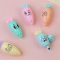 Miniatyrbilde 4 av 5: 6 stk Mini Highlighters Skolemarkører - Komfortabelt grep Multifunksjonelle Highlighter Penner