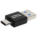 Miniatyrbilde 3 av 5: USB 3.0 Hann til USB-C Hann OTG Adapter - Dat synkronisering og hurtiglading støttes