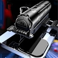 Miniatyrbillede 4 af 5: Opgraderet Design Mini Tripod Bluetooth Bærbar Teleskopisk Multifunktionel 360 Graders Rotation Telefon Selfie Stick Hvid A
