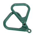 Miniatyrbillede 3 af 5: 2 stk. Trapez Ring Gyngesæt Legeplads Trapezstang Jungle Gym Abestang Ring Stor Trapez