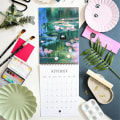 Miniatyrbilde 5 av 5: 2024 Katter i Kunst Veggkalender - 12 Måneder Premium Planlegger Gave 2024 Katt Hagekalender