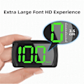 Miniatyrbild 3 av 5: Universal Digital GPS Hastighetsmätare KMH Påminnelse Meter HD LCD Display Plug and Play Stor Font för Alla V