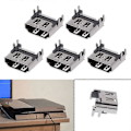 Miniatyrbillede 2 af 5: 5 stk. Udskiftnings Display HDMI-kompatibel Port Socket Jack Stik Til PlayStation PS4 Konsol Port
