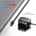 Miniatyrbillede 5 af 5: Dash Cam Obd Hardwire Kit, Dash Camera Usb Type C Hardwire Kit Med Obd Strømkabel Til Dashcam 12-