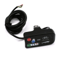 Miniatyrbild 1 av 5: LED-display 24V 36V 48V Elcykel KT LED LED 880 E-cykel Kontrollpanel Display Elcykel