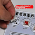 Miniatyrbilde 2 av 5: Arcade Joystick Kontroller Fight Stick Spillkontroller Mekanisk Knapp for PC///PC/Switch