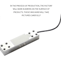 Miniatyrbilde 2 av 5: 200 kg Elektronisk vekt sensor Digital lastcelle Vekt sensor Plattformvekt lastcelle Slitesterk Enkeltpunkts strålesensor