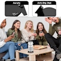 Miniatyrbilde 4 av 5: Bordstativ for SoundLink Revolve+ Bærbar Bluetooth-høyttaler, Akryl Bordhøyttalerstativ Skrivebordsdisplaystativ, A