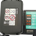 Miniatyrbillede 4 af 5: 14.4v-18v Oplader Dc18wa Til Maktec Dc18sg Dc1851 Bl1813g Bl1415g Bl1815g Bl1413g Uh522d Um167d Ur1