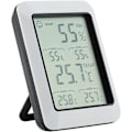 Miniatyrbillede 1 af 5: Digitalt LCD Hygrometer Temperatur LCD Fugtighedsmåler Indendørs Digitalt Rumtermometer