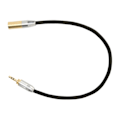 Pikkukuva 2 / 5: 3,5 mm:n uros - Mini XLR 3-nastainen kaapeli, ammattimainen kullattu 3,5 mm - Mini XLR -sovitin mikrofonimikserikameraan