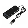 Miniatyrbilde 2 av 4: 7.1 Kanals 3 USB-porter Ekstern Lydkort Hub Audio Mic Adapter for PC Bærbar PC