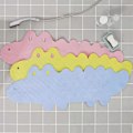 Miniatyrbillede 4 af 5: Skridsikker Bademåtte Børn Anti-skrid Badekar Måtte Brusemåtte Børn, Blød Gummi, Maskinvaskbar, Krokodillemønster 95CM*34.5CM