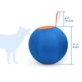 Miniatyrbild 3 av 5: Herdningsboll för hästar, tjock, anti-sprick, repbeständig träningsboll, stimulerar sinnen, självförtroendeboll för hästar, nötkreatur och hundar
