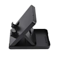 Miniatyrbillede 1 af 5: Spilkonsol Stativ Foldbar Skridsikker Base Varmeafledning 3 Niveau Justerbar Håndholdt Spilkonsol Holder til Nintendo Switch/Lite