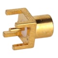 Miniatyrbillede 3 af 5: 10 stk. MCX Socket PCB Loddeplade Endestik 4 Ben Hun-stik OFC Materiale 50ohm YEMAA
