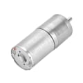 Pikkukuva 2 / 5: 1 kpl 25 mm DC 12 V 25GA-370 hidas metallivaihteinen moottori elektroniselle lukolle