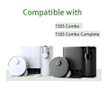 Miniatyrbilde 2 av 5: 10 stk. støvsugerposer for X2 COMBO T30S COMBO T30S robotstøvsuger, støvsugerdeler 2,9 L stor
