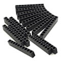 Miniatyrbilde 1 av 5: 15 stk 10 hull Hex Shank Skrutrekker Bit Holder Plast Hoved Oppbevaring Drill Stativ for Power Tilbehør