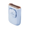 Miniatyrbillede 1 af 5: Bærbar Ventilator, Personlig Taljeventilator, Håndfri Halsventilator, Bærbar Bælteventilator til Camping, Byggepladser, Blå