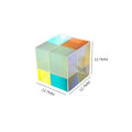 Miniatyrbillede 3 af 5: Optisk Glas Dikroisk Rgb Kombiner Splitter Gave Blød God