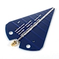 Miniatyrbild 3 av 5: HT5 Log-periodisk antenn 1.3-10GHz Hög förstärkning 6-9dBi 50Ohm Bredbands testantenn för VHF UHF SHF Bei