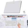Miniatyrbillede 5 af 5: USB Touchpad Mus Multi-Gesture Trådløs Touchpad Type-C Genopladelig Kablet Præcisions Trackpad til
