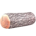 Miniatyrbillede 2 af 5: Log Pude Gentle Touch Sofa Stue Bil Log Hus Træ Korn Stub Pude Pude Indretning